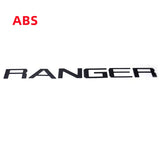 Ford Ranger ABS Car Rear Sticker Auto Trunk Emblem Badge Decal