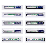 Ford ECOBOOST 4WD 180 200 245 ABS Car Rear Sticker Auto Body Side Emblem Badge Decal