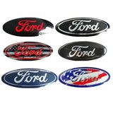 12.5x5cm Ford ABS Car Front Head Emblem Badge Auto Rear Sticker Decal