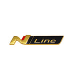 Hyundai N LINE Logo Metal Car Rear Sticker Trunk Emblem Badge Decal