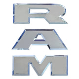 68.4x8.5cm Dodge RAM ABS Car Front Grille Center Emblem Badge Sticker