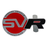 Land Rover SVR Logo Metal Car Front Grille Emblem Badge Rear Sticker Decal