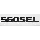 Mercedes Benz 230E 300E 300SEL 300SE 500SEL 560SEL 600SEL ABS Car Rear Sticker Decal