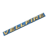Car Sticker for Alphard Executive Lounge Vellfire V6 Rear Trunk Badges ABS Chrome Auto Refitting Decoration Accessories