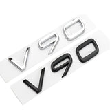 Volvo S40 S60 S80 S90 S80L V40 V50 V60 V90 C30 ABS Car Rear Sticker Emblem Badge Decal