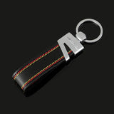 Mercedes Benz AMG PU Leather Car Key Chain Holder Keyring Pandant