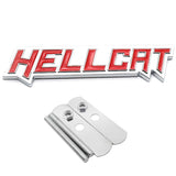 Dodge Hellcat Metal Car Trunk Sticker Front Grille Emblem Badge