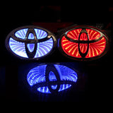 Car LED Sticker Emblem Light for Toyota