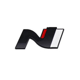 Hyundai N Logo Metal Car Rear Sticker Trunk Emblem Badge Decal
