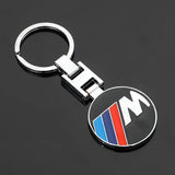 BMW M Power Metal Car Keychain Holder Keyring Pandant