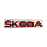 Skoda Metal Car Rear Sticker Trunk Emblem Badge Decal