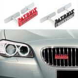 Jeep Patriot Edition Metal Car Front Grille Emblem Badge Auto Rear Sticker Decal