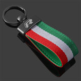 Volkswagen VW R Nylon Webbing Car Keychain Pendant Key Chain Holder