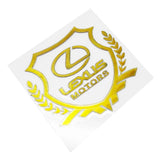 Lexus Shield Car Rear Sticker Auto Window Emblem Badge Decal