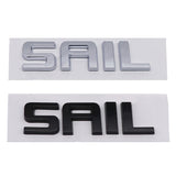 Chevrolet SAIL Logo ABS Car Trunk Sticker Decal Auto Rear Emblem Badge