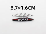 3D Car Rear Sticker Side Fender Emblem Accessories for Mini Cooper S John Cooper Works Logo R50 R52 R53 R55 R56 F54 F55 F56 F60