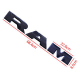 68.4x8.5cm Dodge RAM ABS Car Front Grille Center Emblem Badge Sticker
