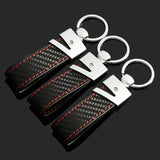 Mercedes Benz AMG Metal Leather Car Keychian Auto Key Holder Keyring