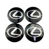 4pcs/set 60mm Lexus Car Wheel Center Hub Cap Sticker Decal