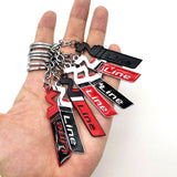 Hyundai N LINE Logo Metal Car Key Rings Keychain Pendant