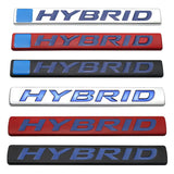 Car Rear Trunk Badge Fender Label Emblem Sticker HYBRID Logo for Honda Civic Accord Crv Hrv CITY CRIDER Pilot Legend Fit
