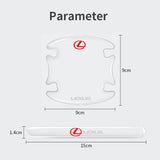 Lexus Car Door Bowl Handle Anti-collision Protective Stickers Scratches Film