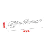 Alfa Romeo Metal Car Rear Sticker Emblem Badge Decal
