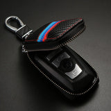 BMW Carbon Fiber Car Key Bag Key Cover