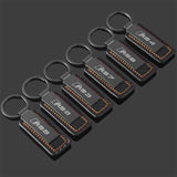 Audi S3 S4 S5 S6 S7 S8 RS3 RS4 RS5 RS6 RS7 RS8 Car Logo Leather Key Chain Key Ring Pendant