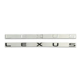 Metal Car Letters Rear Trunk Badge Emblem Sticker for IS200 IS300 IS250 IS350 ES200 ES240 ES250 ES260 ES300 ES350 RX300 RX350