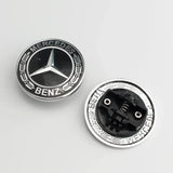 57mm ABS Car Front Hood Bonnet Emblem Badge for Mercedes Benz W124 W140 W163 W202 W203 W204 W210 W211 W212