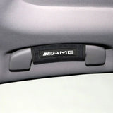 2PCS Mercedes Benz AMG Car Roof Handle Holder Cover Gloves