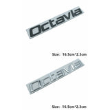 Skoda RAPID SUPERB OCTAVIA KAROQ KODIAQ KAMIQ Fabia 4x4 YETI Metal Car Rear Sticker Trunk Emblem Badge Decal
