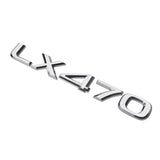 ABS for  LX470 LX570 Logo IS300 ES250 ES350 IS250 CT200H GS350 NX200T Car Rear Trunk Emblem Badge Sticker Auto Accessories