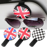 Car Sun Visor Glasses Clip Card Ticket Fastener Sunglasses Holder Accessories for Mini Cooper