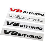 Mercedes Benz V8 BITURBO 2014-2016 ABS Car Rear Sticker