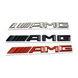 AMG Metal Car Rear Sticker for Mercedes Benz C E S GLE GLS CLC Class W204 W203 W205 W124 W221 W213 W212