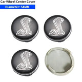 4pcs/set 54/55/59/66/68mm Ford RS Car Wheel Center Hub Caps Hub Covers