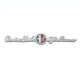 Alfa Romeo Metal Car Body Sticker Emblem Badge Decal