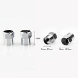 4PCS BMW M Power Car Wheel Tire Valve Caps Tyre Covers