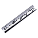 Land Rover Autoliography Supercharged ABS Car Rear Sticker Decal Emblem Badge