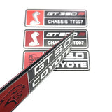 Ford GT350 GT500 Shelby Aluminum Alloy Car Sticker Nameplate Emblem Badge Decal