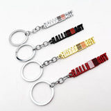 Mitsubishi Ralliart Logo Metal Car Key Rings Keychain Pendant