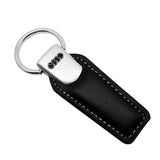 Audi Metal Car Key Chain Holder Leather Keyring Pandant