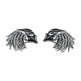 Dodge SRT HellCat Metal Car Rear Sticker Auto Side Emblem Decal