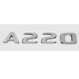 Mercedes Benz A63 A200 A220 A250 A260 ABS Car Rear Sticker Decal