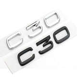 Volvo S40 S60 S80 S90 S80L V40 V50 V60 V90 C30 ABS Car Rear Sticker Emblem Badge Decal