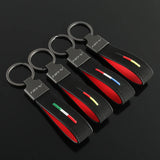 Honda HR-V HRV Sport Logo Suede Car Keychain Pendant Key Chain Holder
