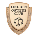 Lincoln Metal Shield Car Rear Sticker Auto Window Emblem Badge Decal