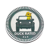 Jeep 4X4 Round Alloy Car Body Side Emblem Badge Rear Sticker Decal